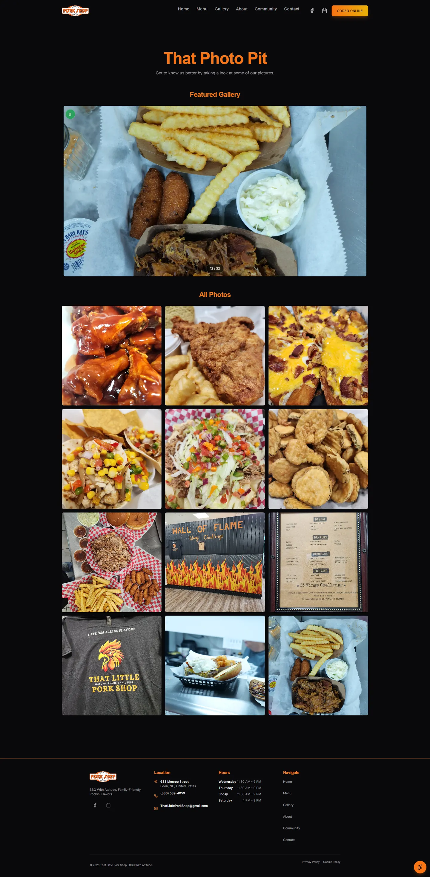 That Little Pork Shop gallery page