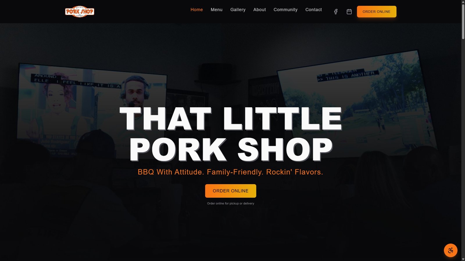 That Little Pork Shop website
